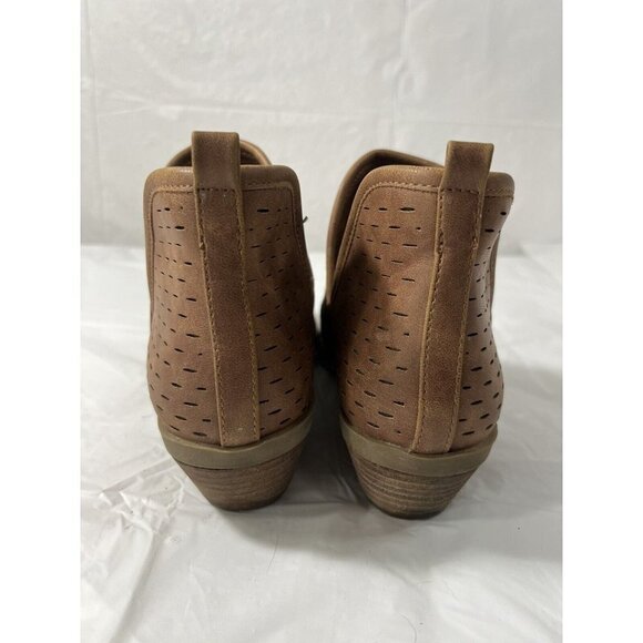 Report Women’s Davidson Tan Brown Ankle  Bootie Shoe Size 6 LEATHER - Picture 5 of 15